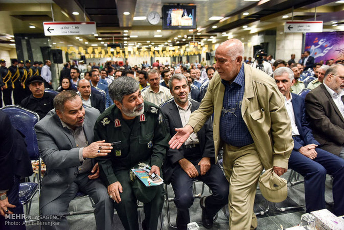 گزارش تصویری: افتتاح ایستگاه شهید آوینی مترو شیراز