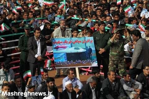 عکس/ آر.کیو 170 در سفر استانی رییس جمهور