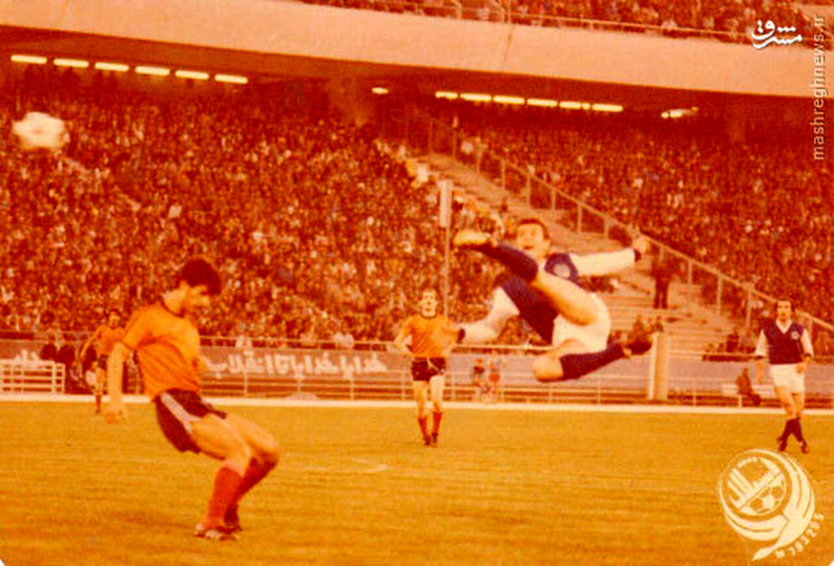 عکس: حرکت زیبا و آکروباتیک رضا احدی