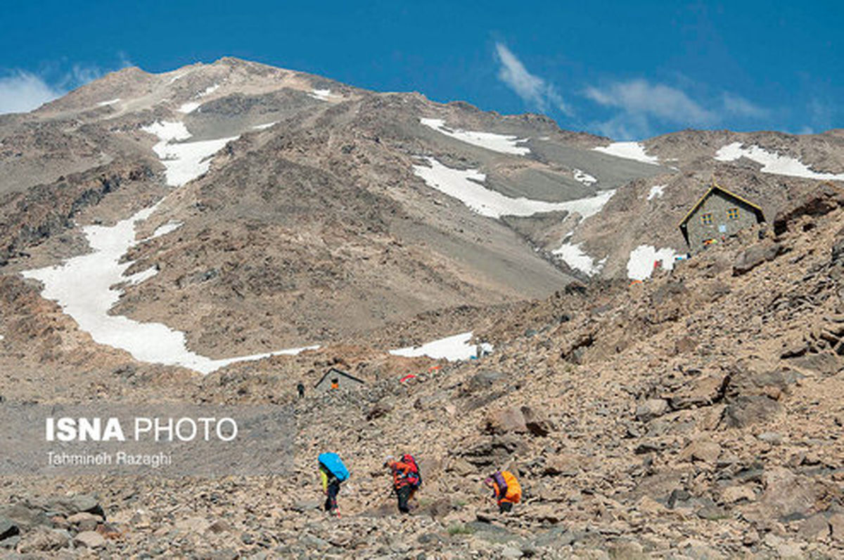 تصاویر: صعود به بلندترین کوه ایران