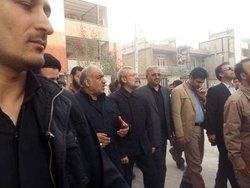 بازدید لاریجانی از مناطق زلزلهزده +عکس