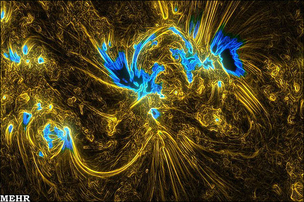 تصاویر زیبایی از سطح جوشان خورشید