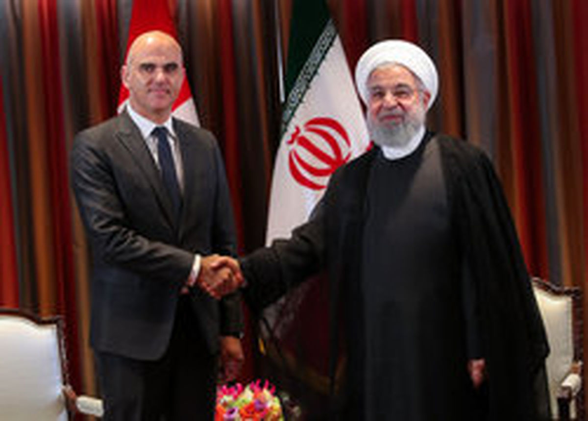 در دیدار روحانی با رئیس جمهور سوئیس چه گذشت؟