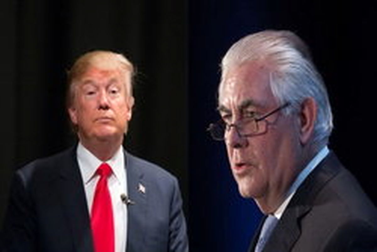 ترامپ قصد برکناری «رکس تیلرسون» را ندارد