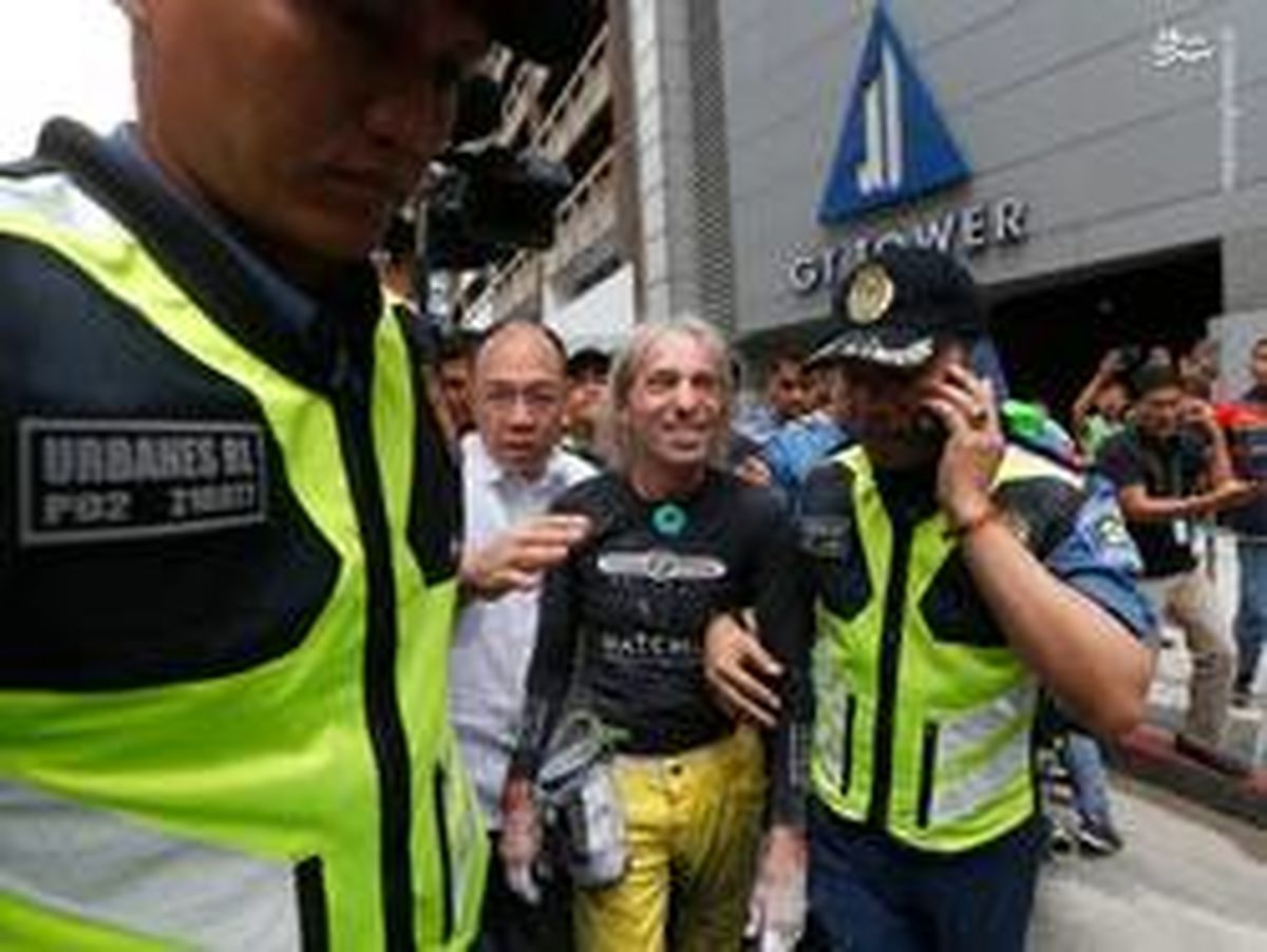 تصاویر: بازداشت مرد عنکبوتی در فیلیپین