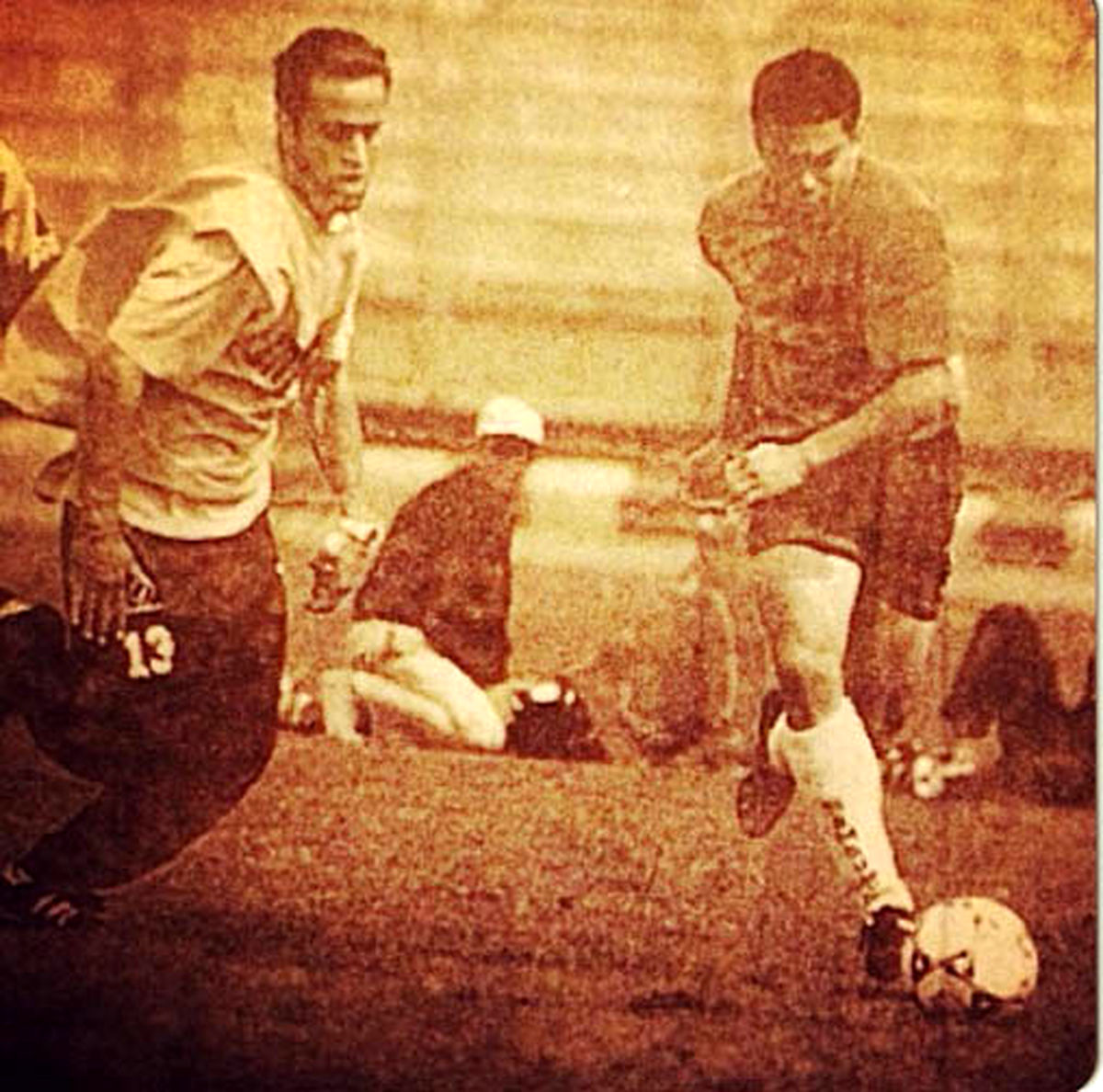 عکس زیرخاکی از علی کریمی