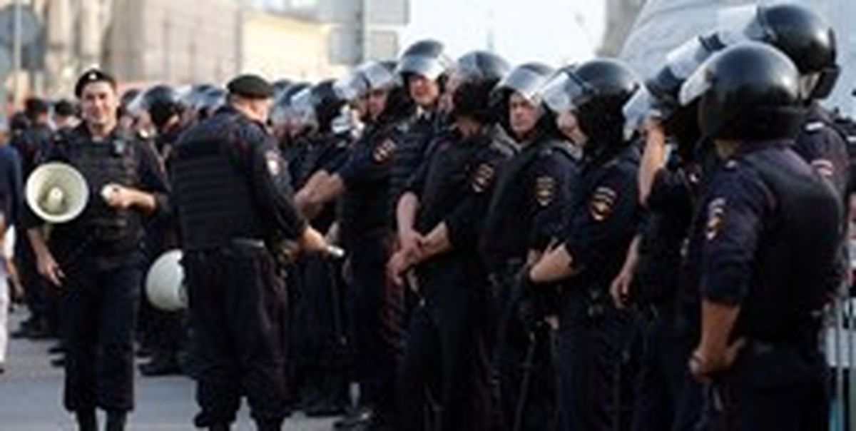برپایی اعتراضات غیرقانونی در روز انتخابات روسیه