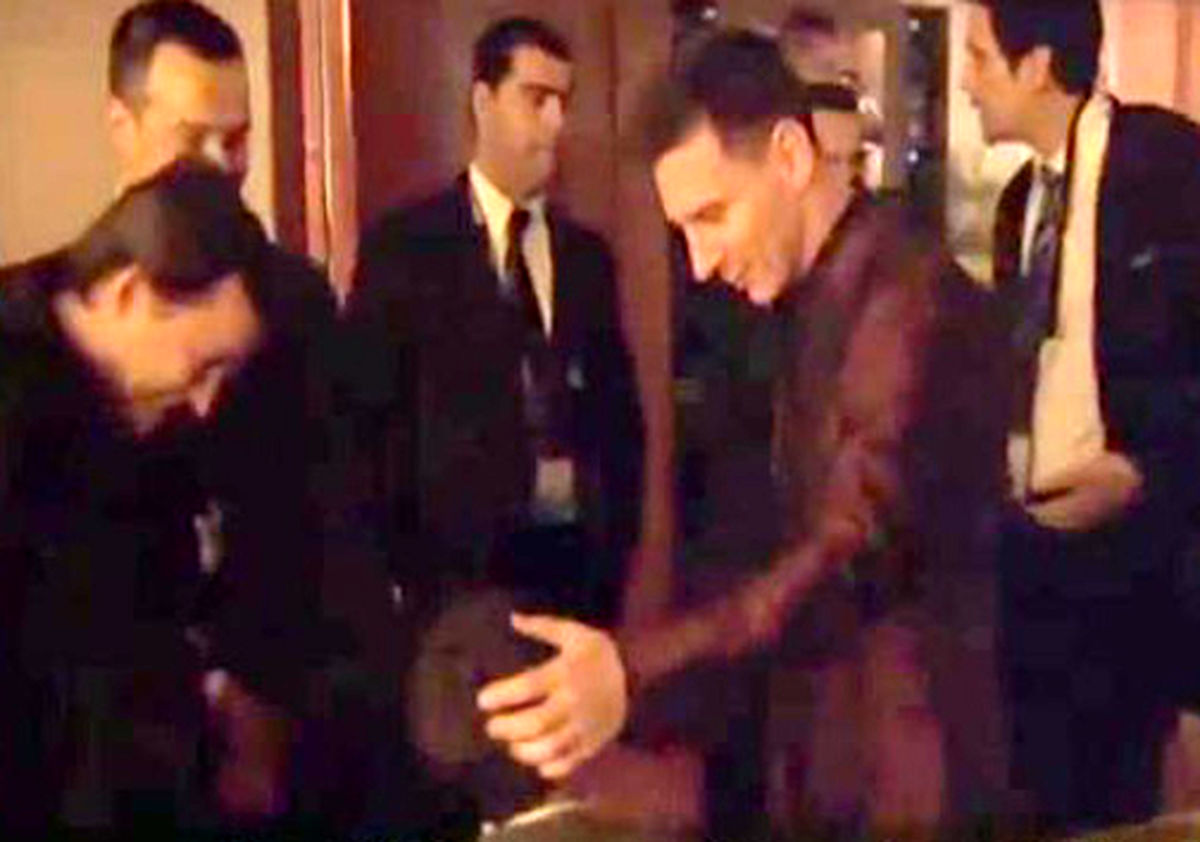 پسر رونالدو، طرفدار مسی!/عکس