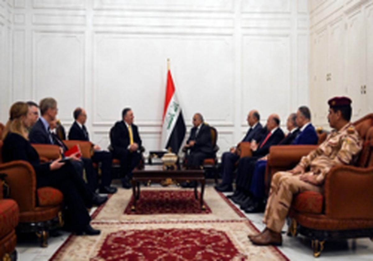 دیدار وزیر خارجه آمریکا با مقامات عراق