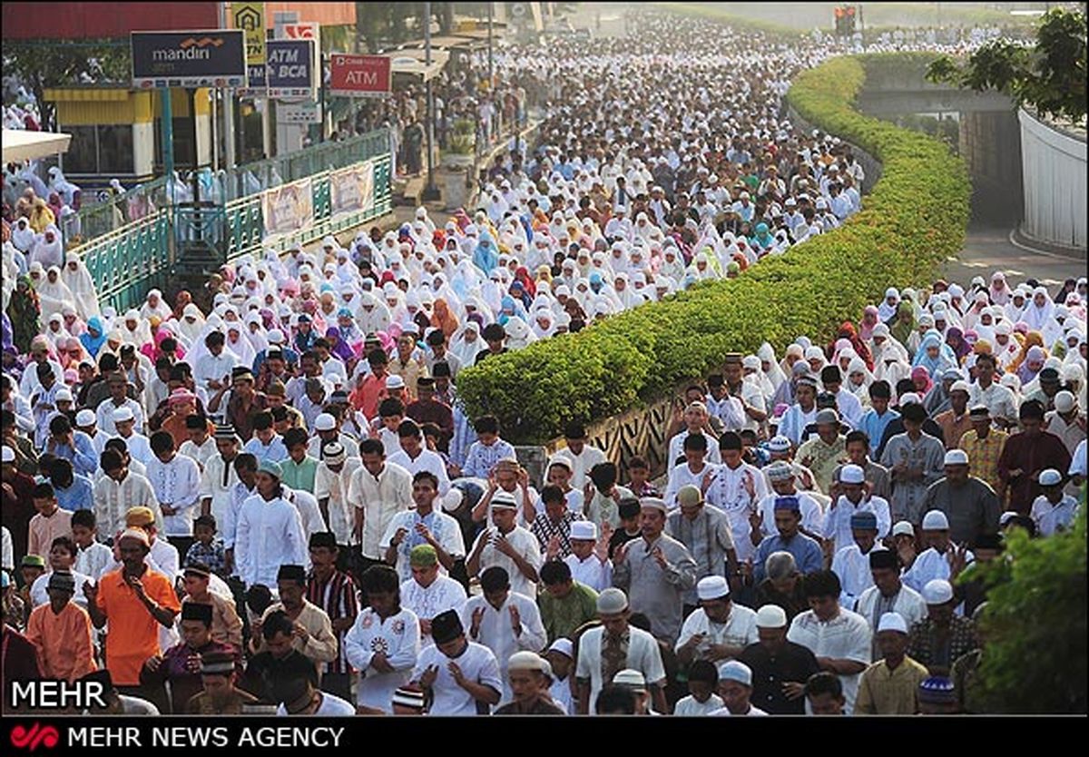 نماز عیدفطر درکشورهای اسلامی