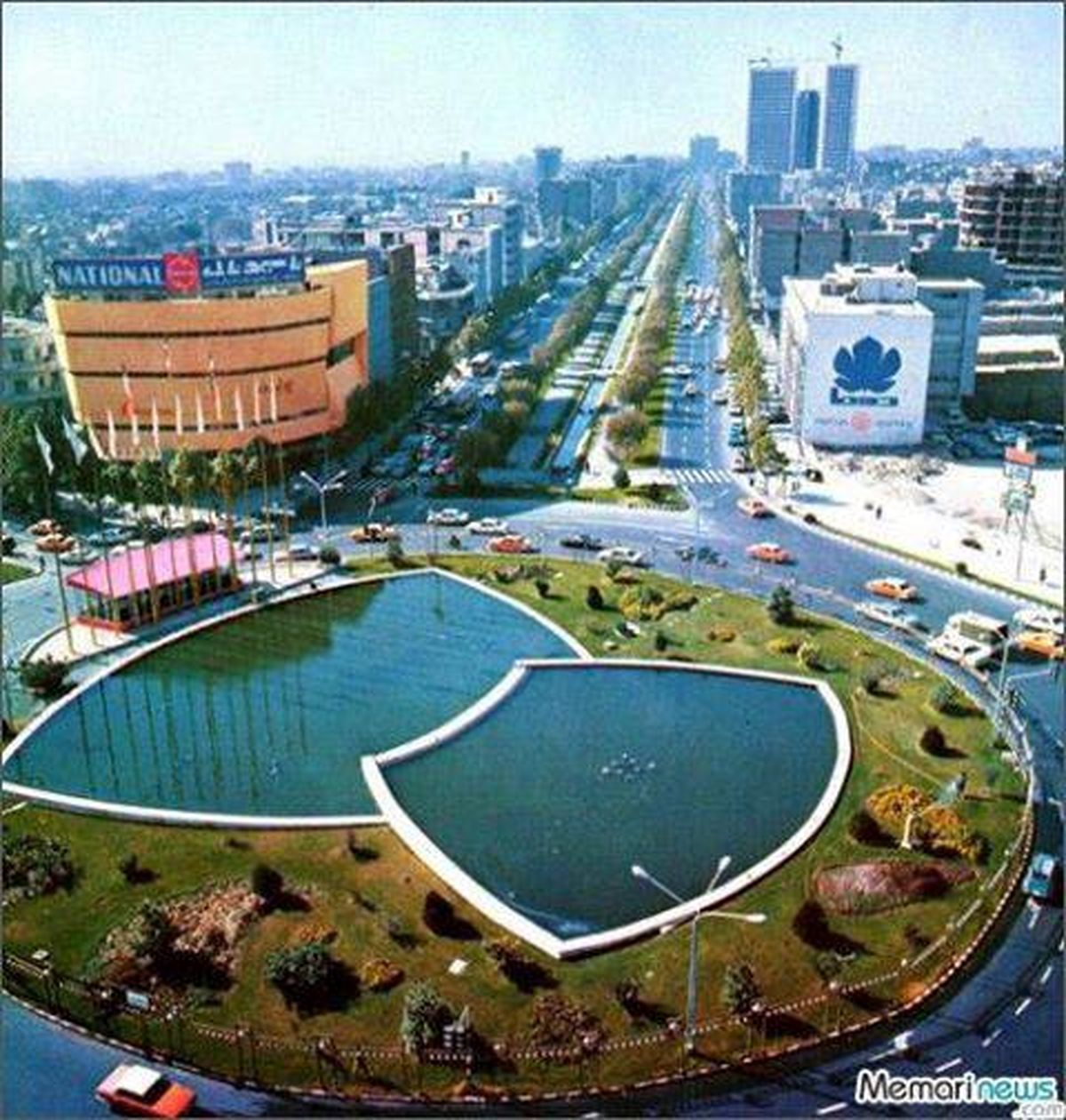 میدان ولیعصر تهران 50 سال قبل/عکس