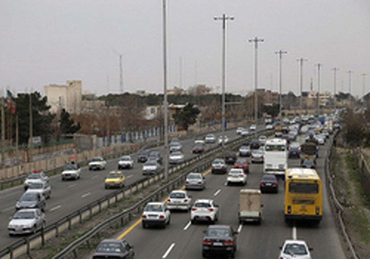 بارش باران درجاده های ۵ استان کشور