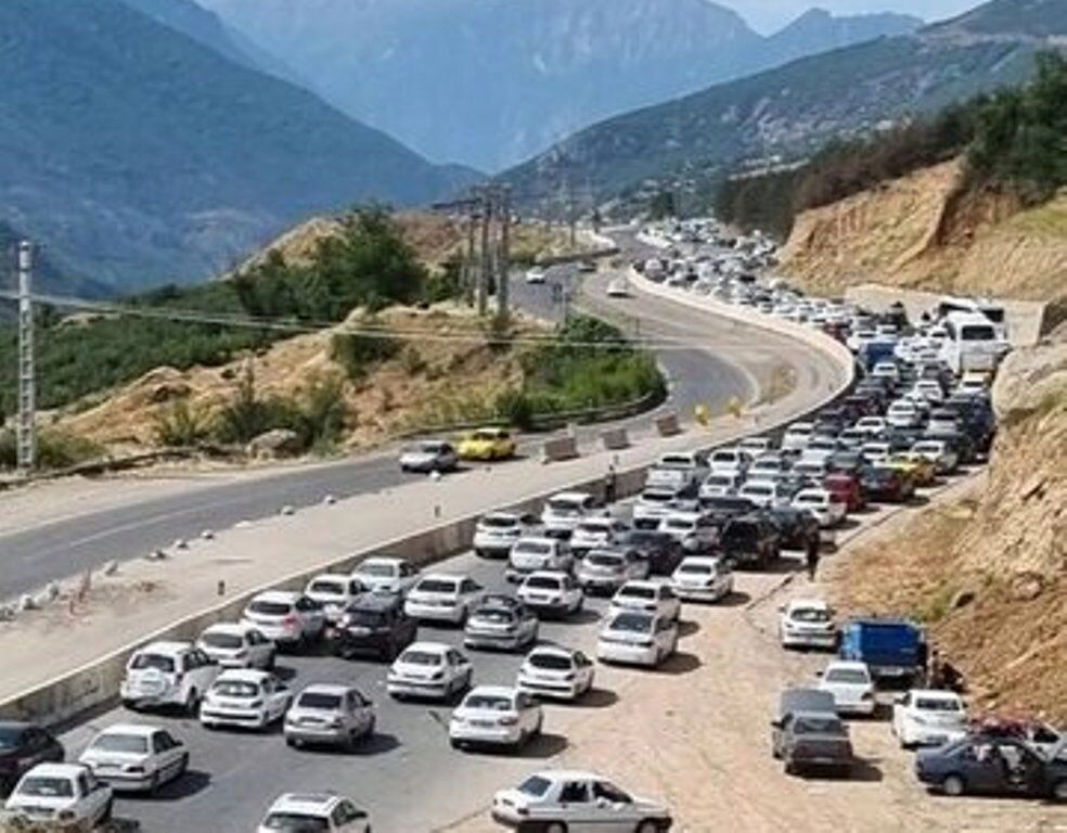 پنجشنبه شلوغ در مسیر شمال