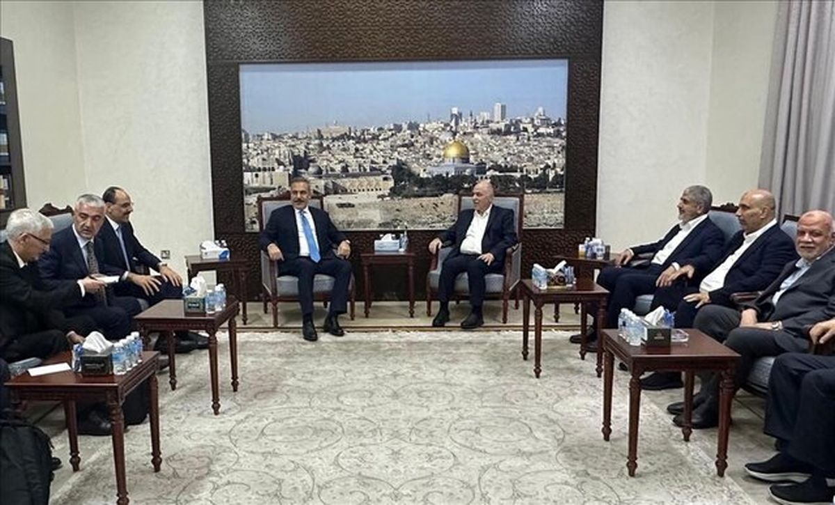 جزئیات دیدار هیاتی از رهبران حماس با مقامات ترکیه‌ای
