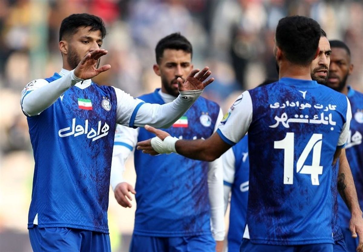 نیمه نخست استقلال با شکست ملوان به رختکن رفت