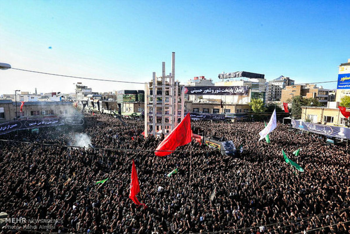 «یومالعباس» دسته عزاداری حسینیه اعظم زنجان
