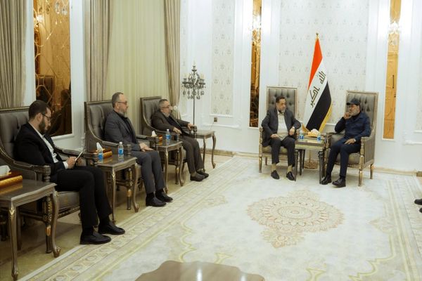 دیدار رهبران حماس با دبیرکل کتائب سیدالشهداء عراق