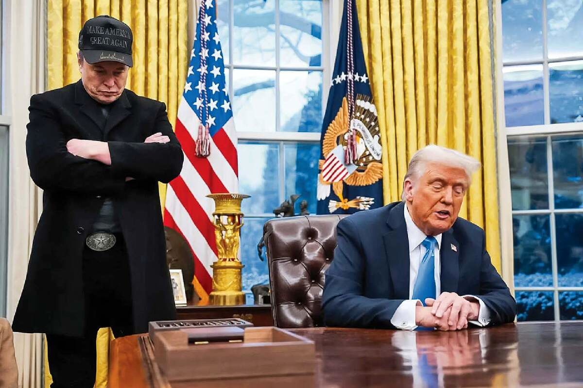 بمب سنگرشکن ایلان روی سر ترامپ!