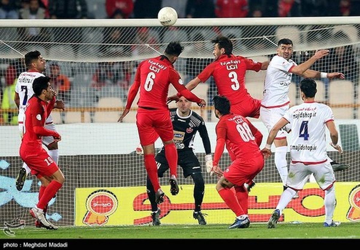 جدول لیگ برتر فوتبال در پایان نیم‌فصل نخست