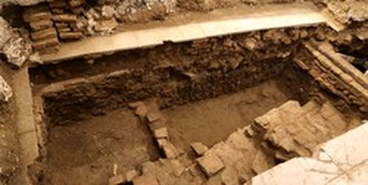 رد پای دروازه حضرت عبدالعظیم در بازار حضرتی +عکس