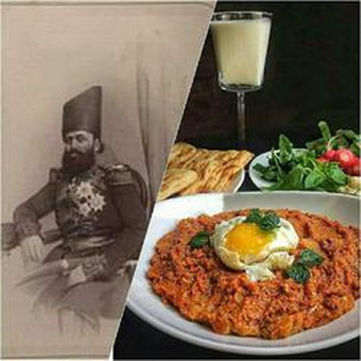 مبدع غذای معروف «میرزا قاسمى» که بود؟ +عکس