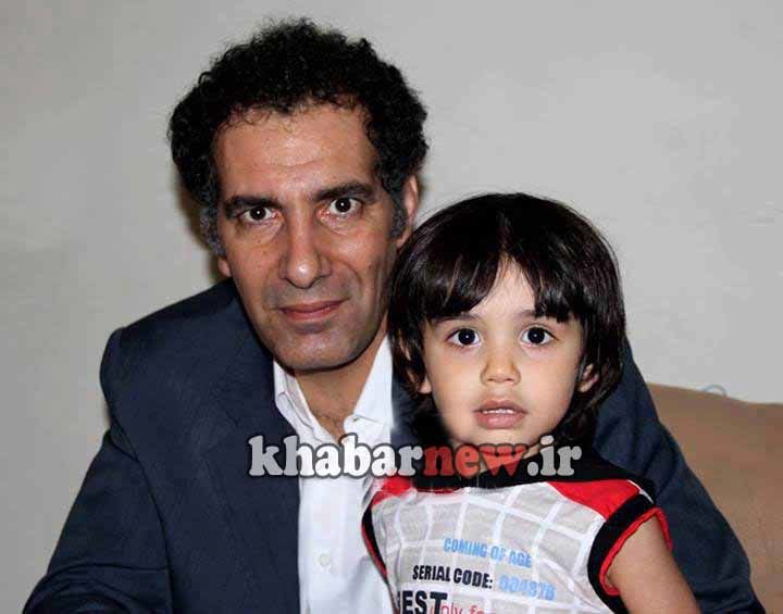 عکس/ بازیگر سریال دودکش همراه پسرش