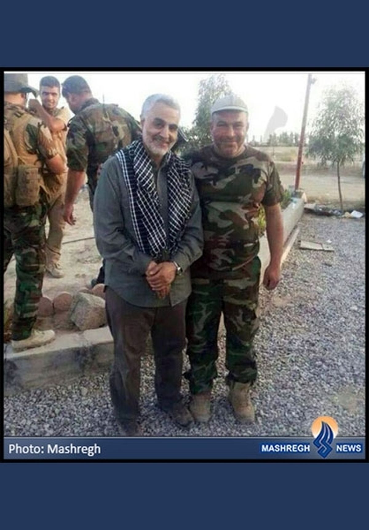 جدیدترین عکس از حاج قاسم سلیمانی