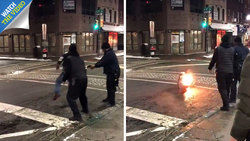 حمله با شوکر نگهبانان امنیتی به مشتری رستوران! +عکس