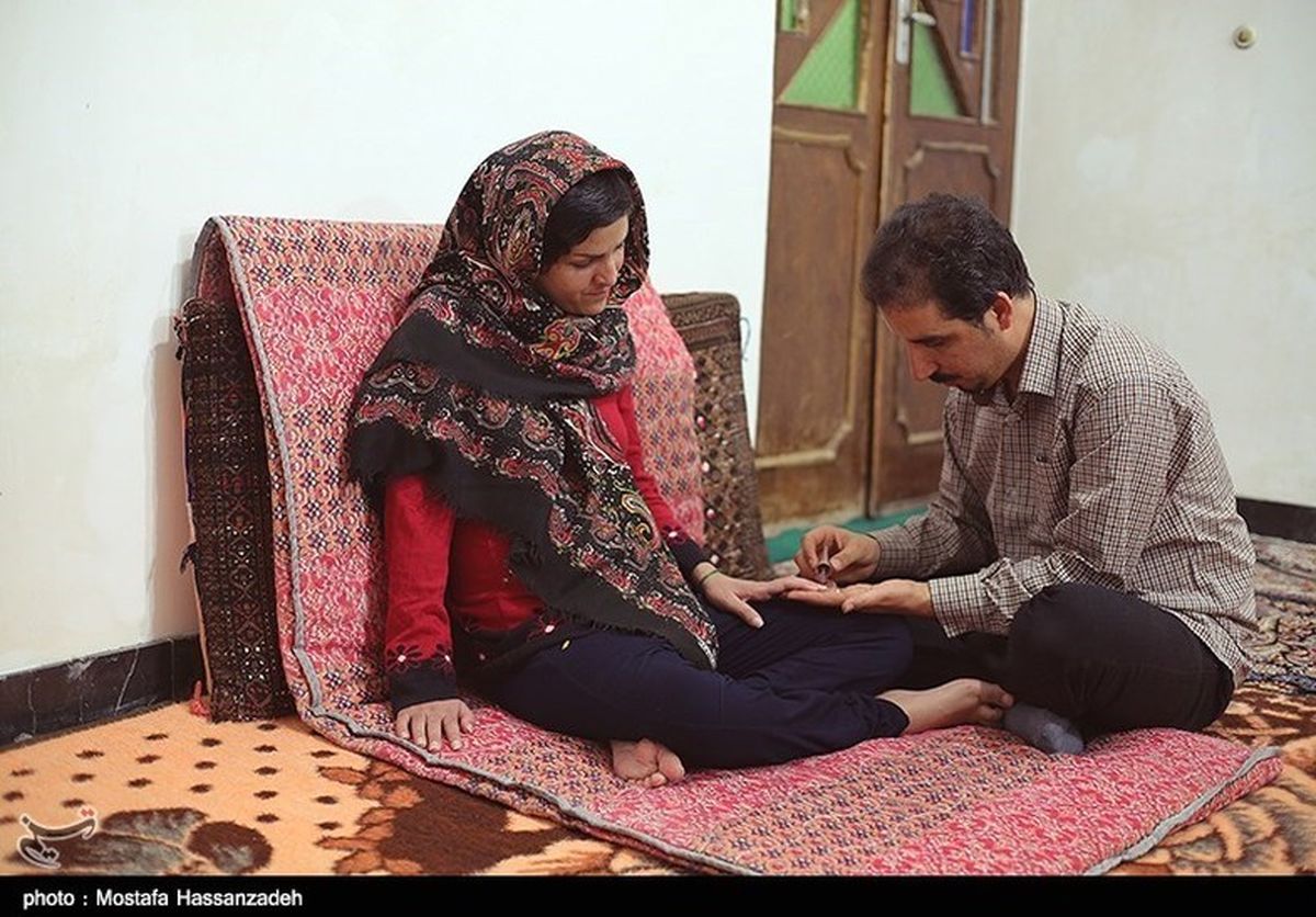 بلای بدی که زلزله بر سر این زن آورد/عکس