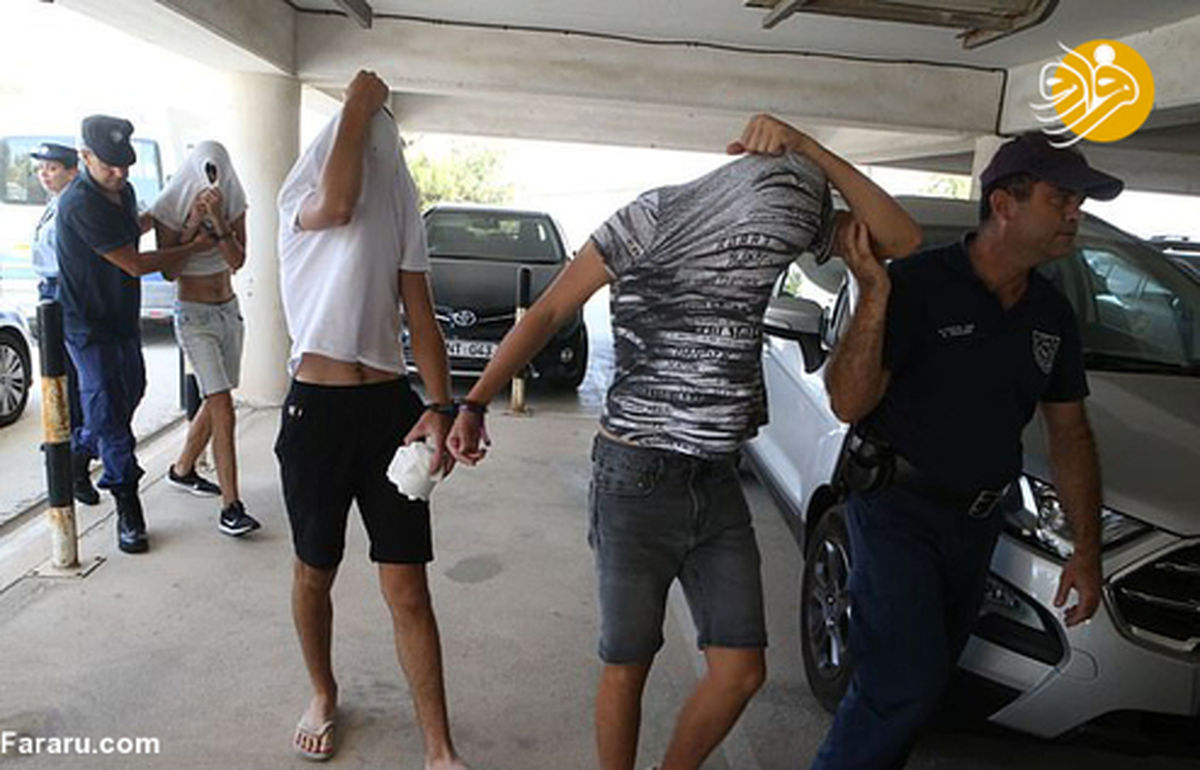 تصاویر: بازداشت ۱۲ اسرائیلی به اتهام تجاوز به یک دختر انگلیسی