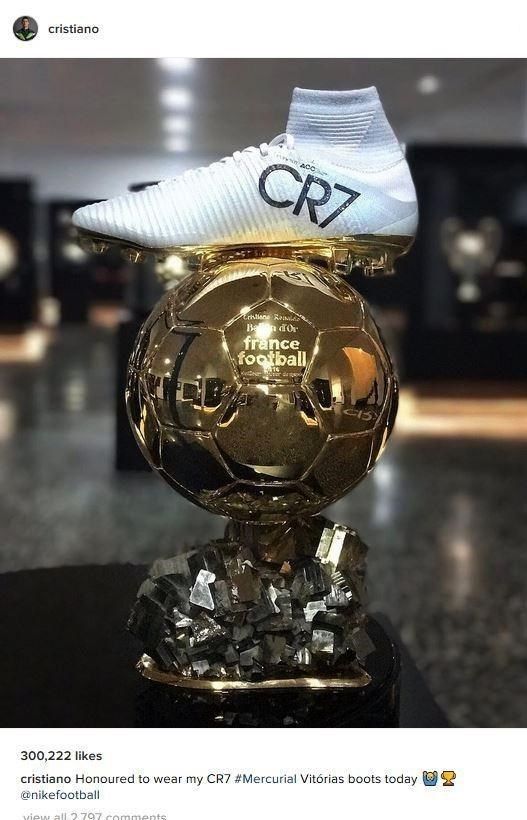 عکس جالبی که رونالدو در اینستاگرامش گذاشت