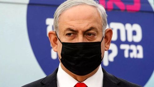 تزریق واکسن کرونا به نتانیاهو در برنامه زنده تلویزیونی