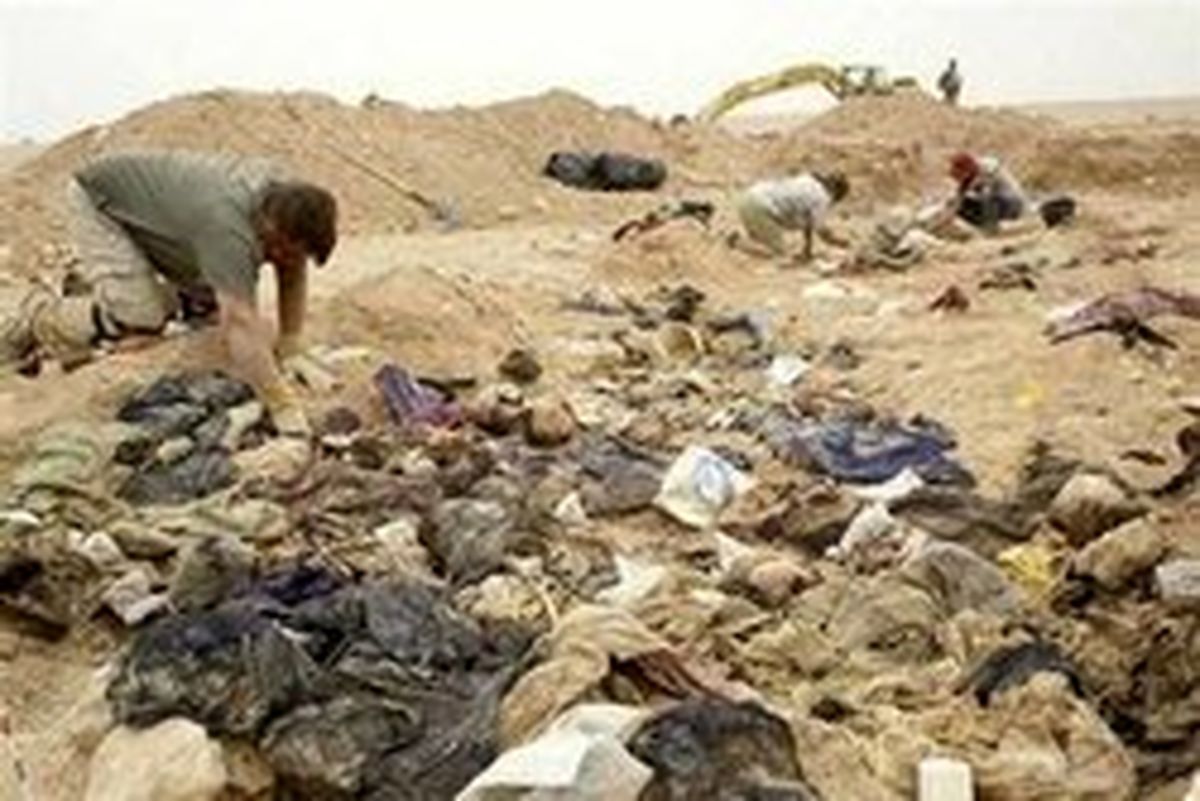 کشف ۲ گور جمعی در جنوب سنجار عراق