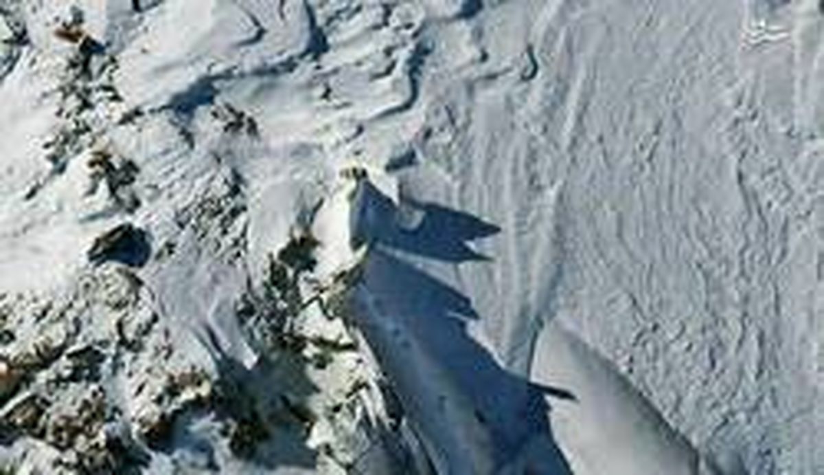 عکس: تکه‌ای بزرگ از لاشه هواپیما ATR