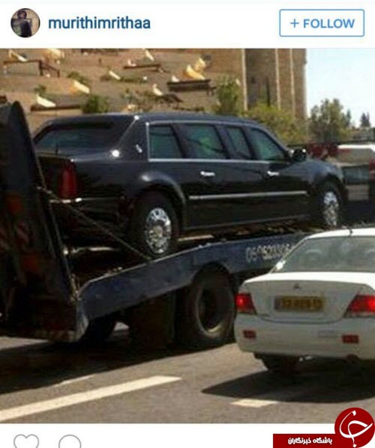 خودروی ویژه فوق امنیتی اوباما+عکس