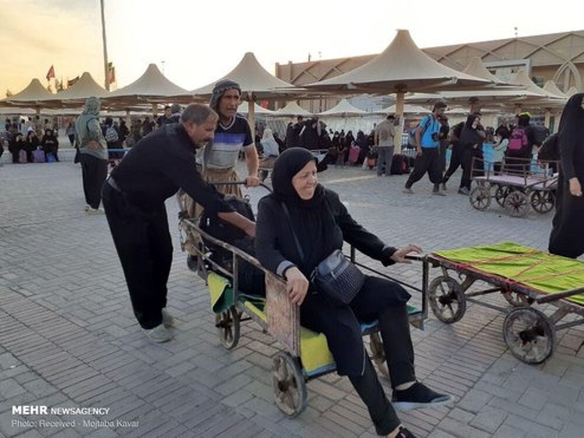 تصاویر: چرخی ها در مرز مهران
