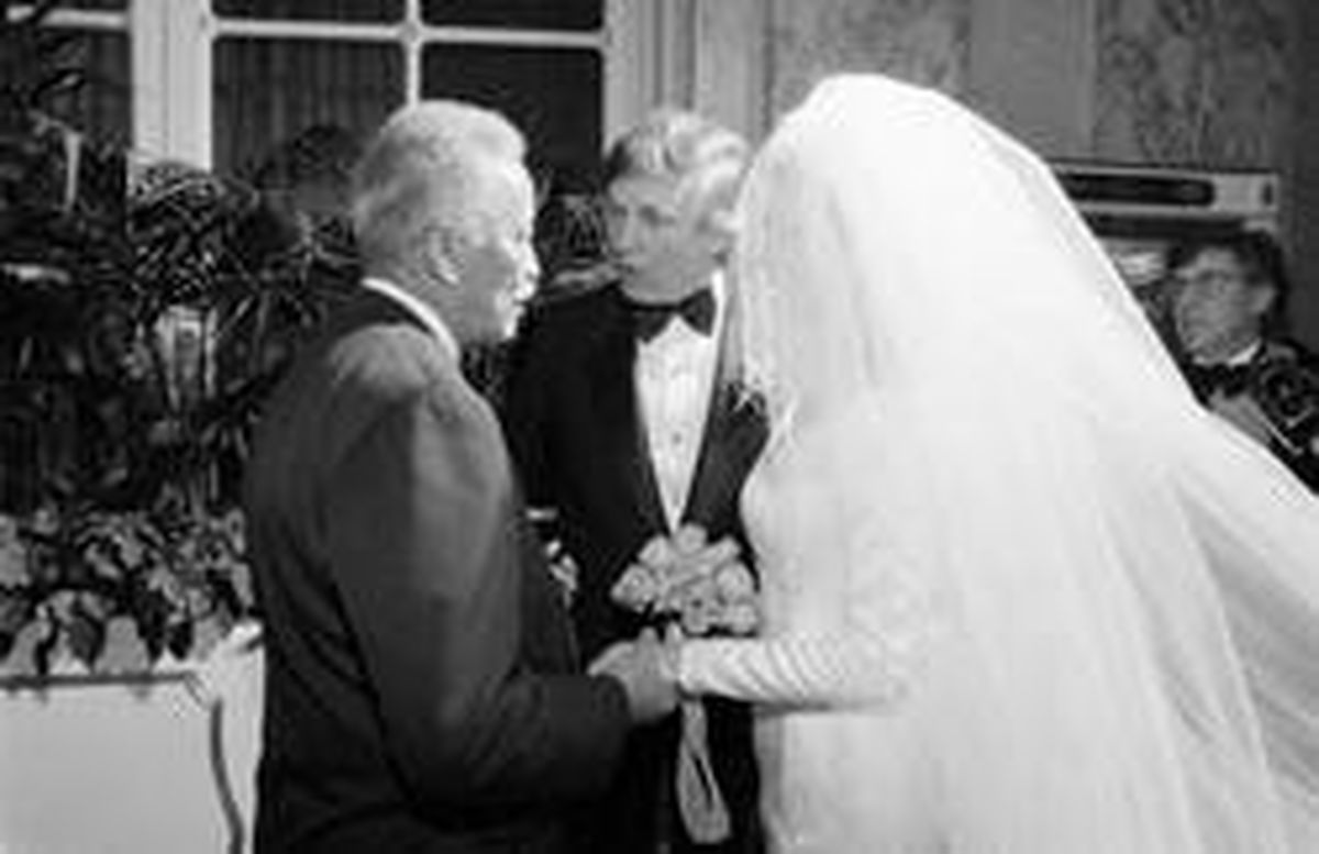 مراسم دومین ازدواج دونالد ترامپ! +عکس