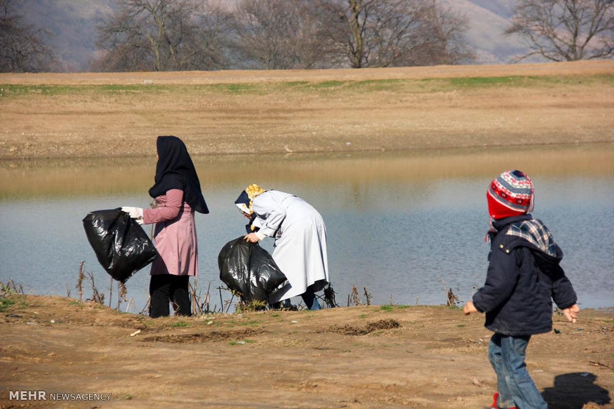 تصاویر/ رفتگران طبیعت