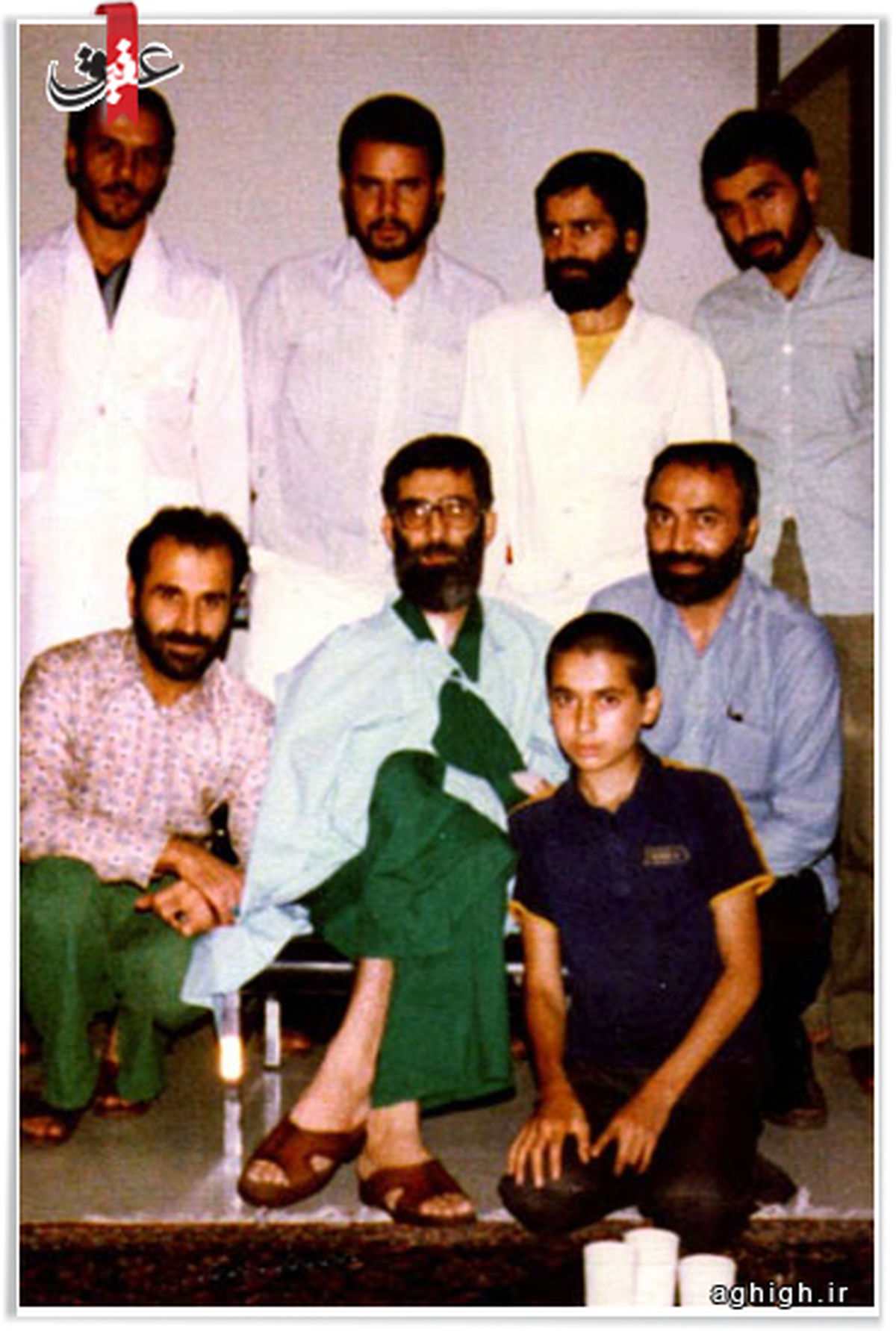 عكس/ دوران مجروحیت رهبر انقلاب