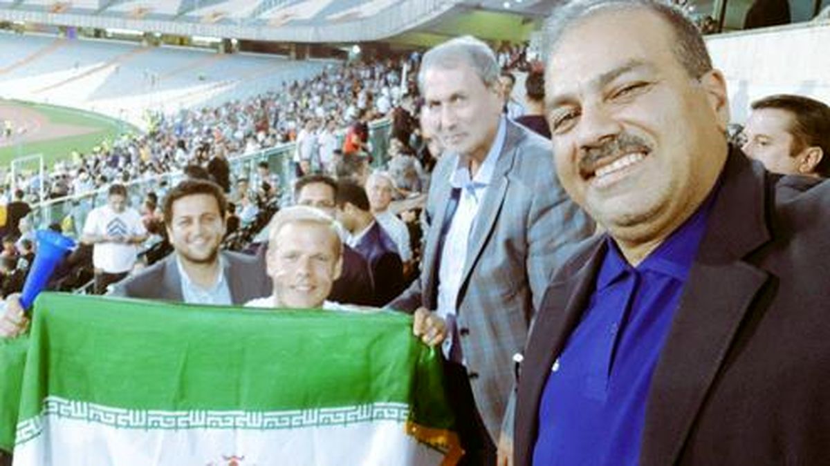 رونمایی از هوادار آلمانی تیم ملی ایران +عکس