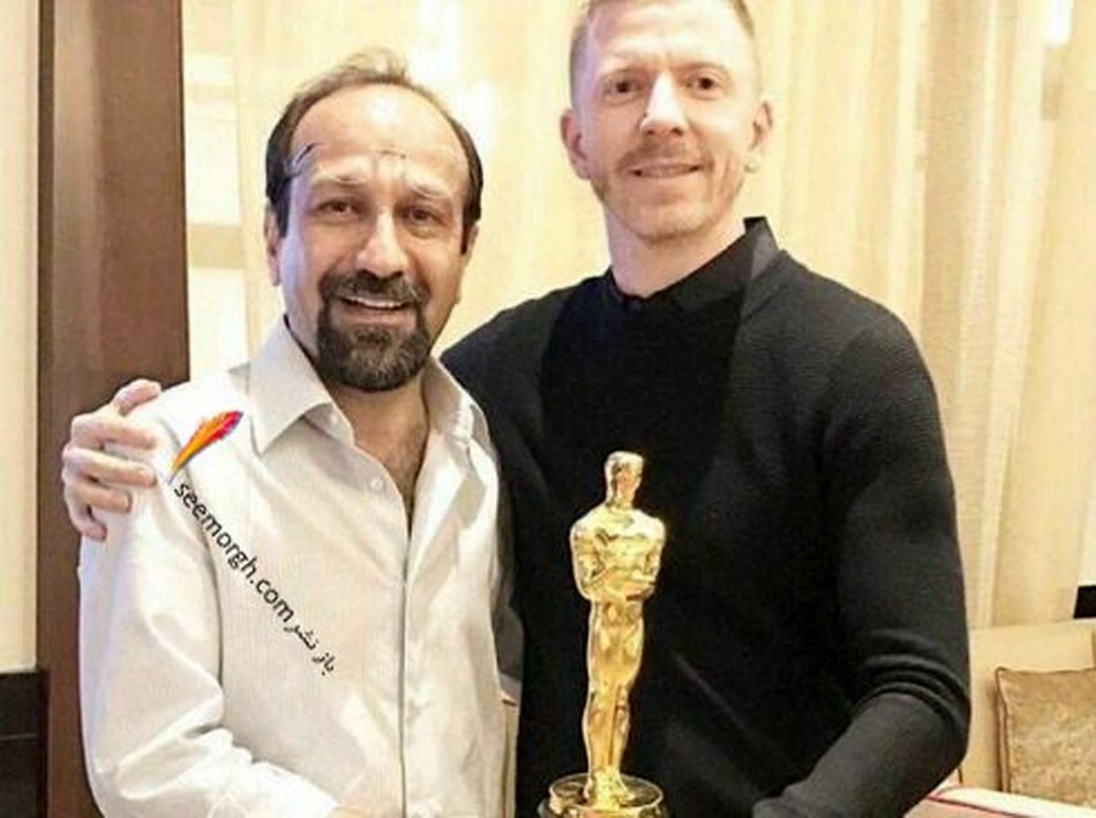 مجسمه اسکار فرهادی امروز به دستش رسید! +عکس