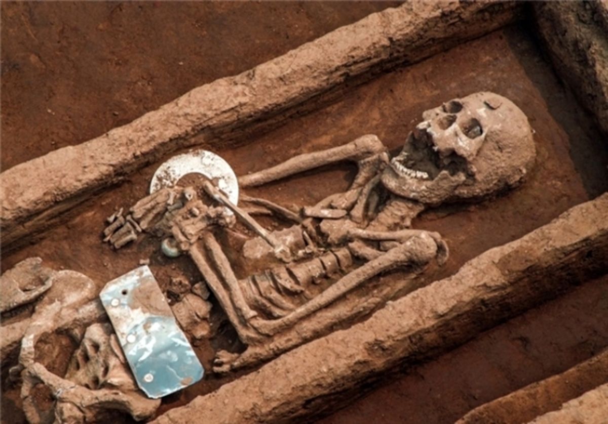 کشف پیکرهای ۵ هزارساله در چین +عکس