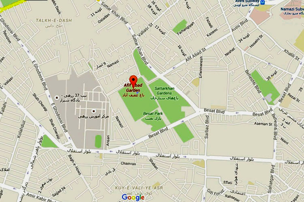 باغ عفیف‌آباد؛ نمونه کامل هنر گل‌کاری ایرانی