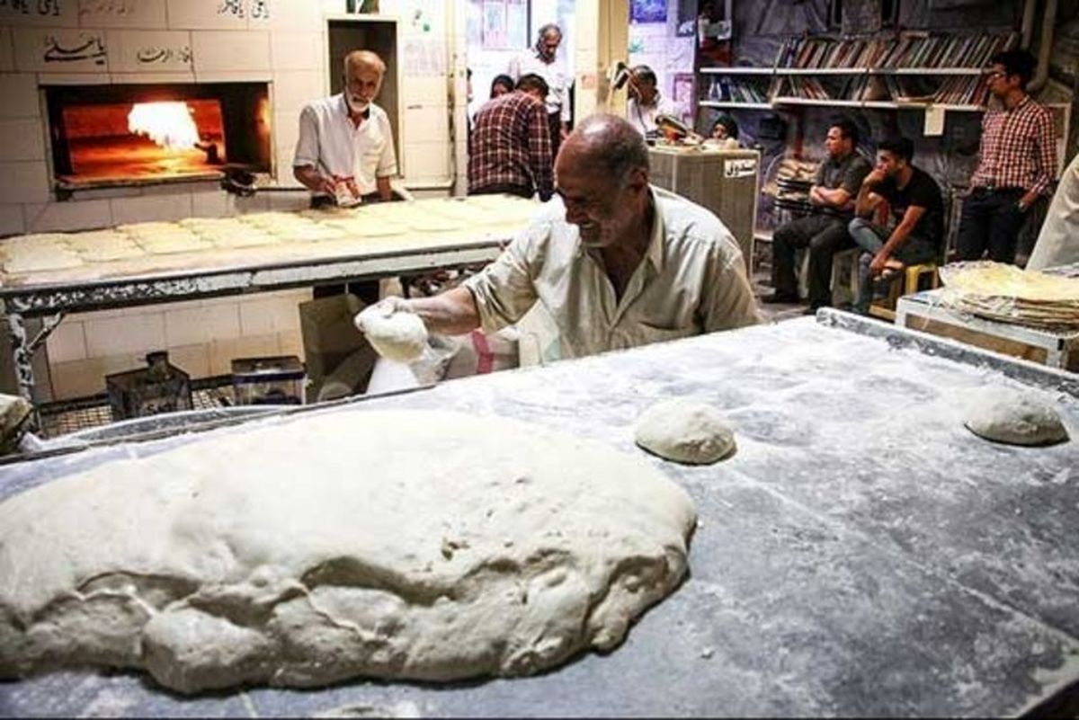 نانوایی متفاوت +عکس