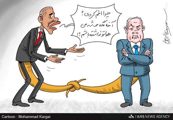 دغدغه اصلی اوباما!/کاریکاتور