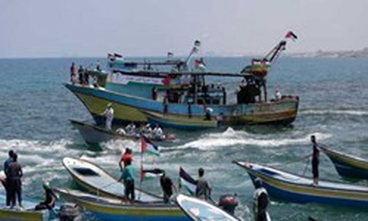رژیم صهیونیستی کشتی فلسطینی را به ساحل بازگرداند