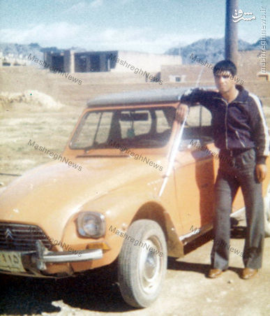 شهید و ماشینی خاطره انگیز+عکس