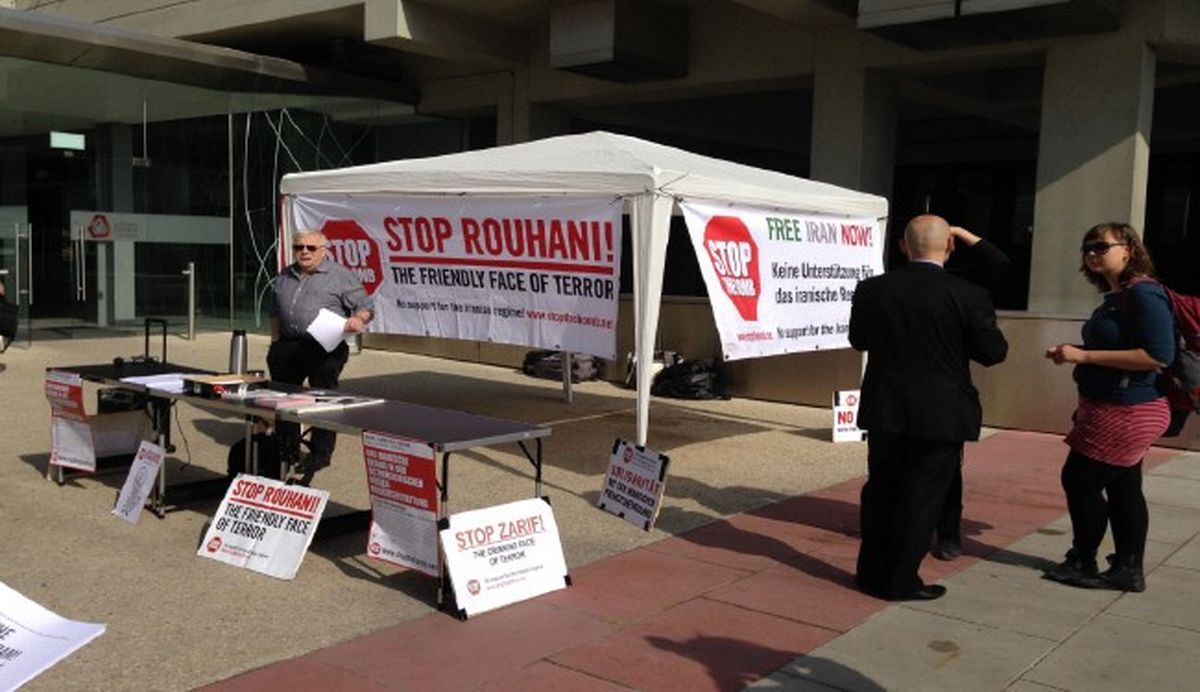 ظریف را متوقف کنید!/عکس