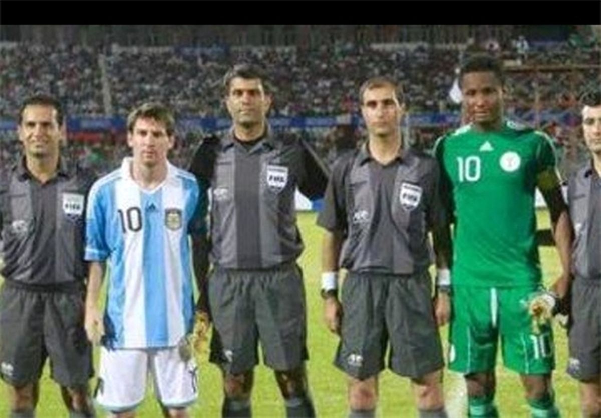 داوران بیانگیزه ایرانی در کنار مسی/عکس