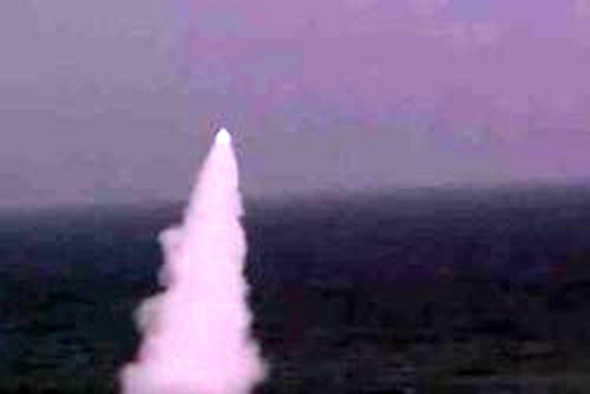 مصر ۴ موشک به دریای مدیترانه شلیک کرد